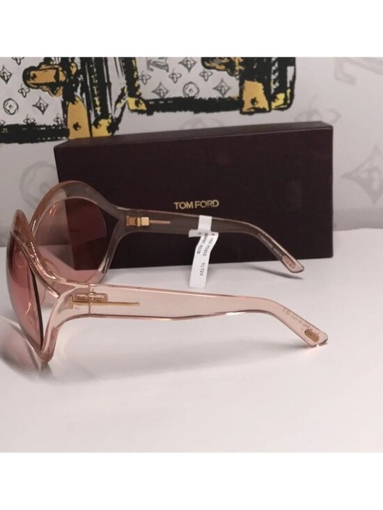 New Authentic Tom Ford Pink Sunglasses TF902 72y